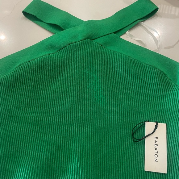 Babaton Sculpt Knit Criss Cross Tank Top - Picture 3 of 10